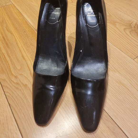 Roger vivier black heels sz40 - Picture 2 of 5